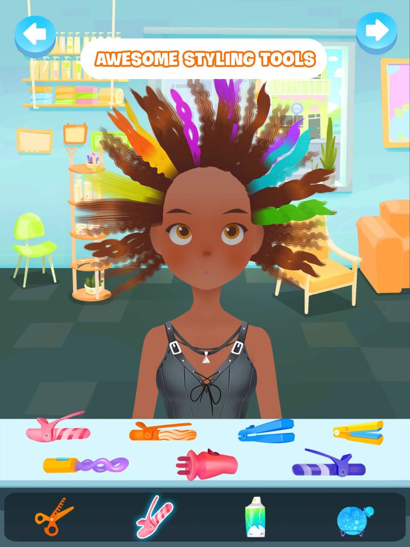 Screenshot of Hair salon games : Hairdresser