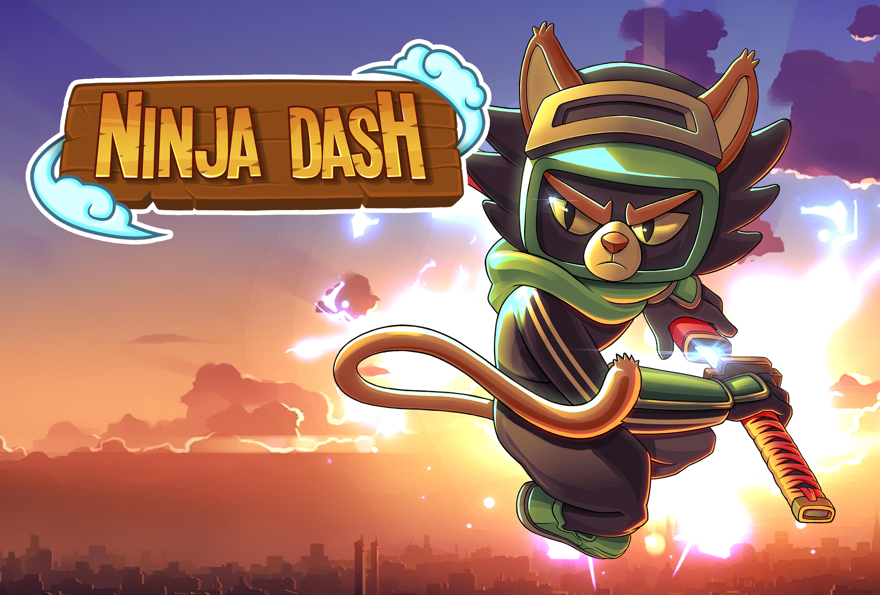 Ninja Dash 遊戲截圖
