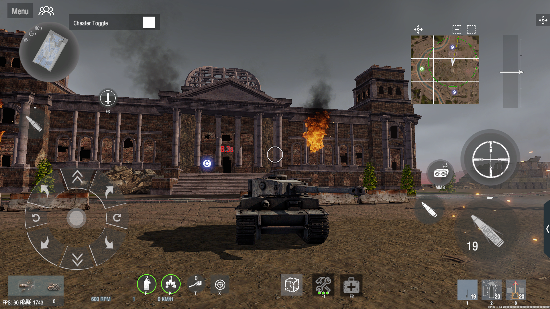 Panzer War | Module | No grind Game Screenshot