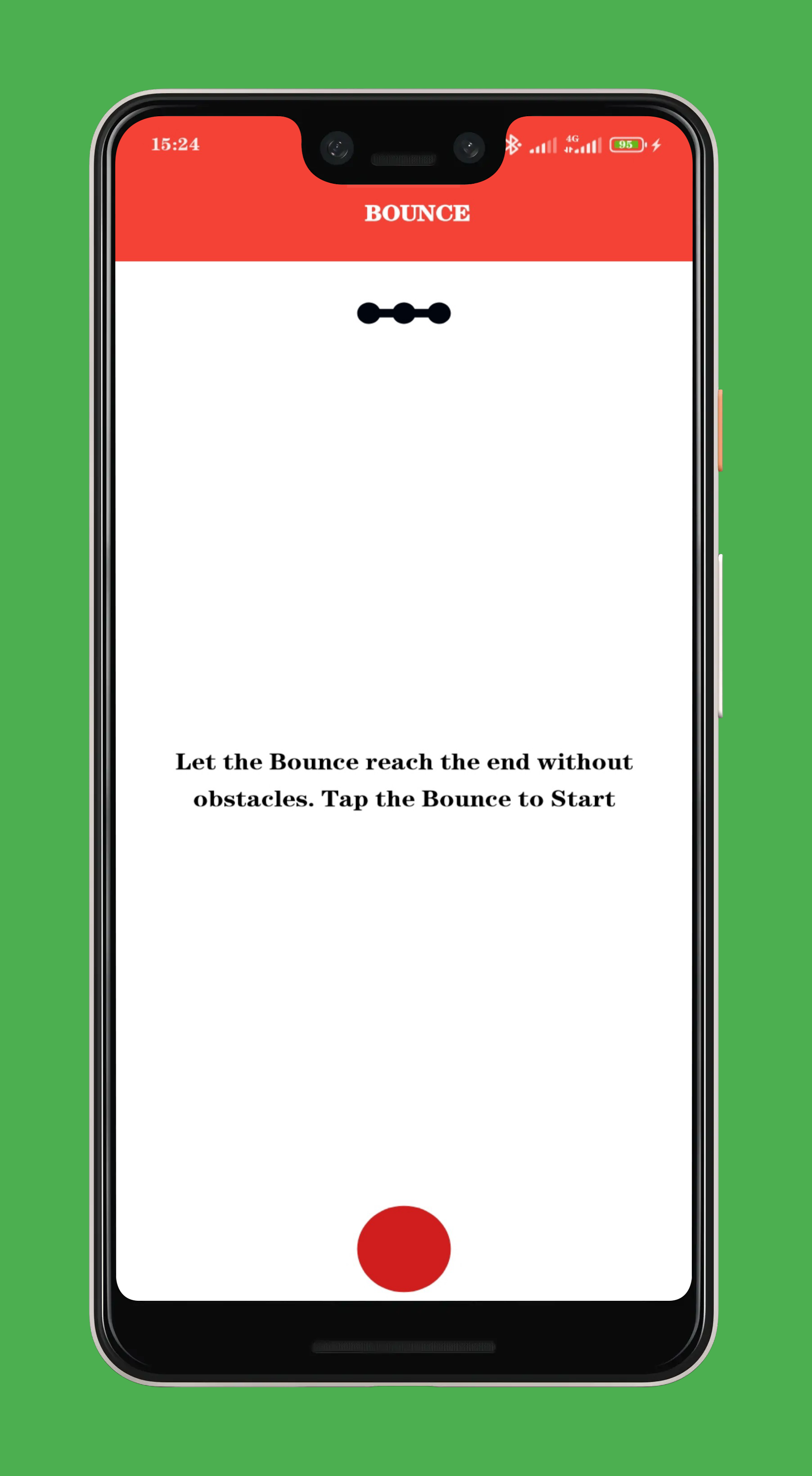 Captura de Tela do Jogo Bounce