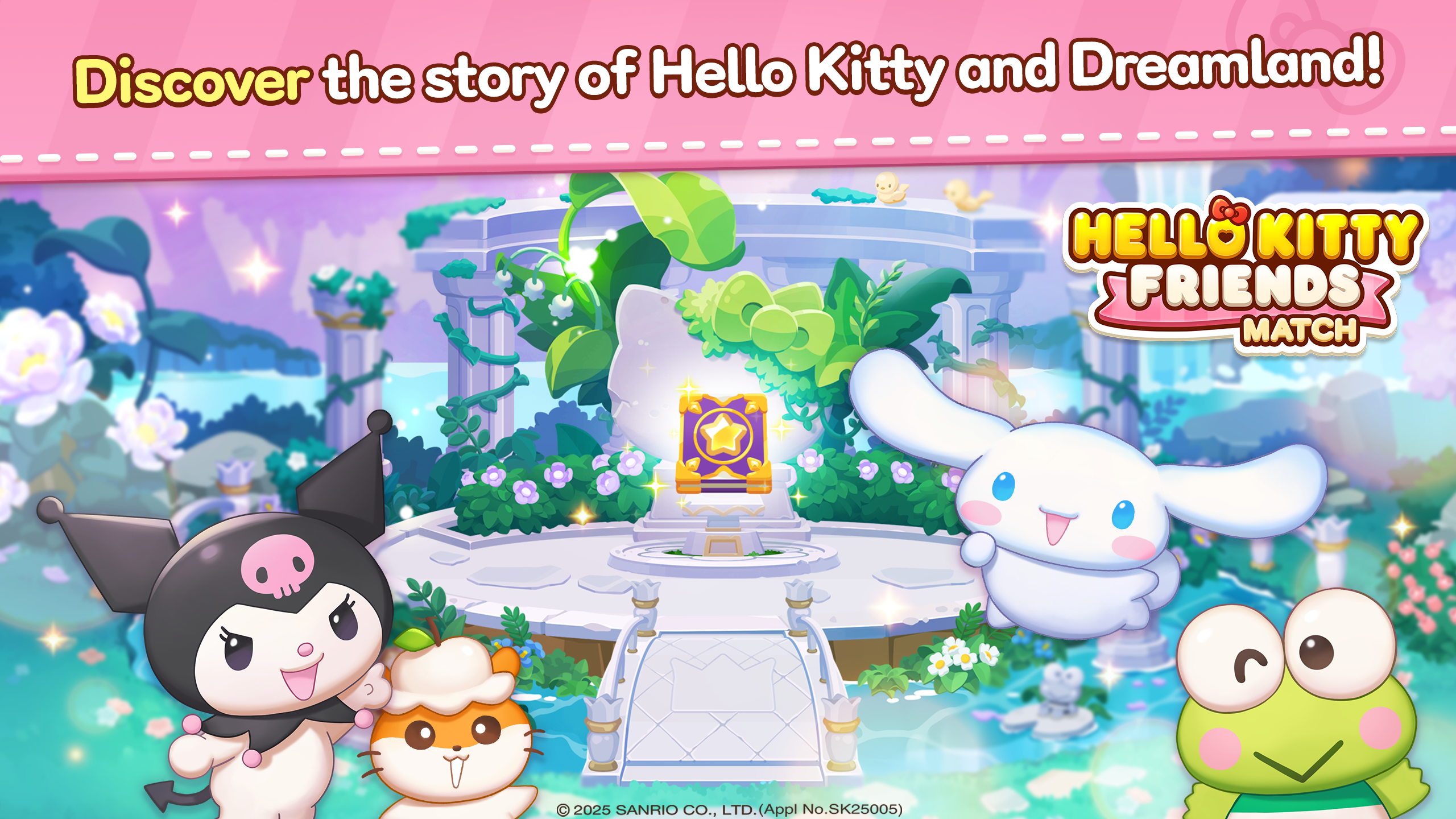 Hello Kitty Friends Match Game Screenshot