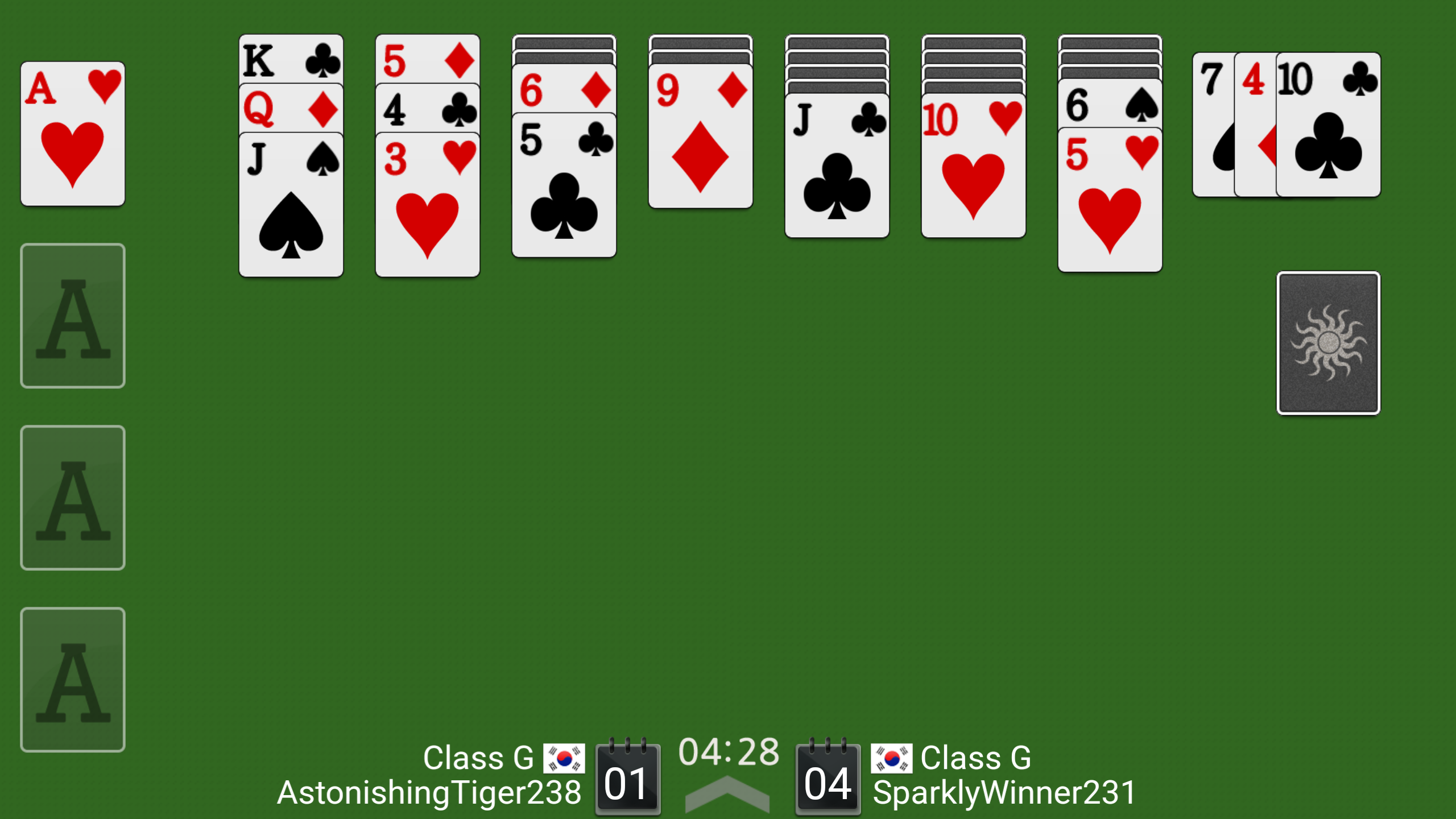 Dr. Solitaire Game Screenshot