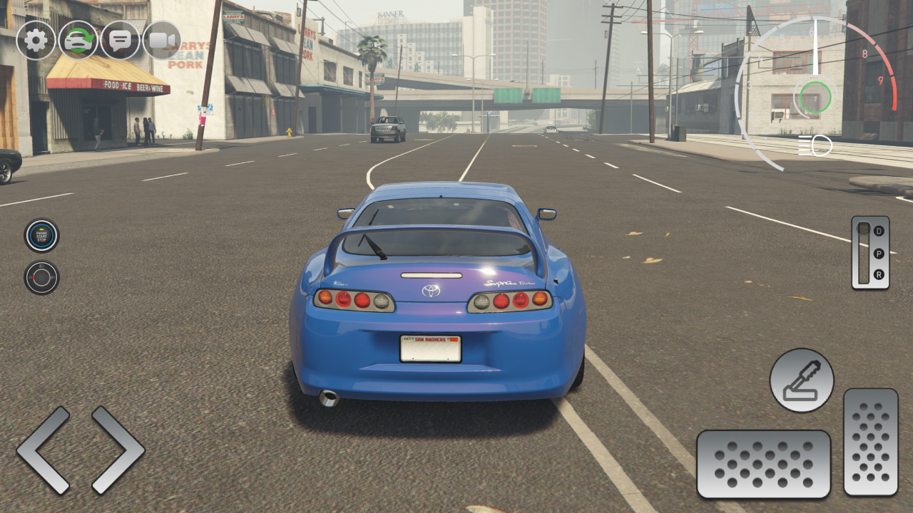 Supra Simulator Toyota Extreme Game Screenshot