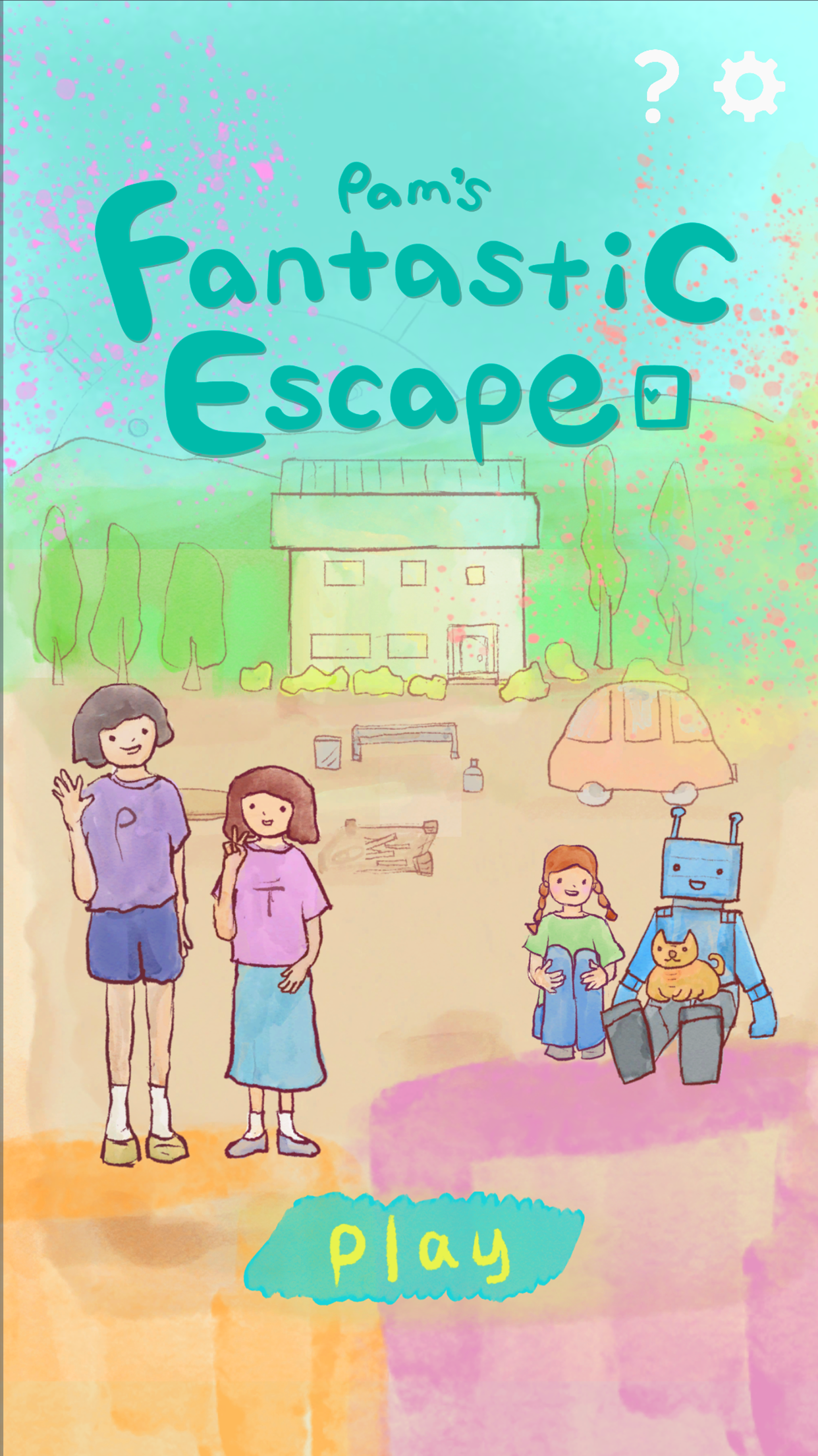 Cuplikan Layar Game Pam's Fantastic Escape