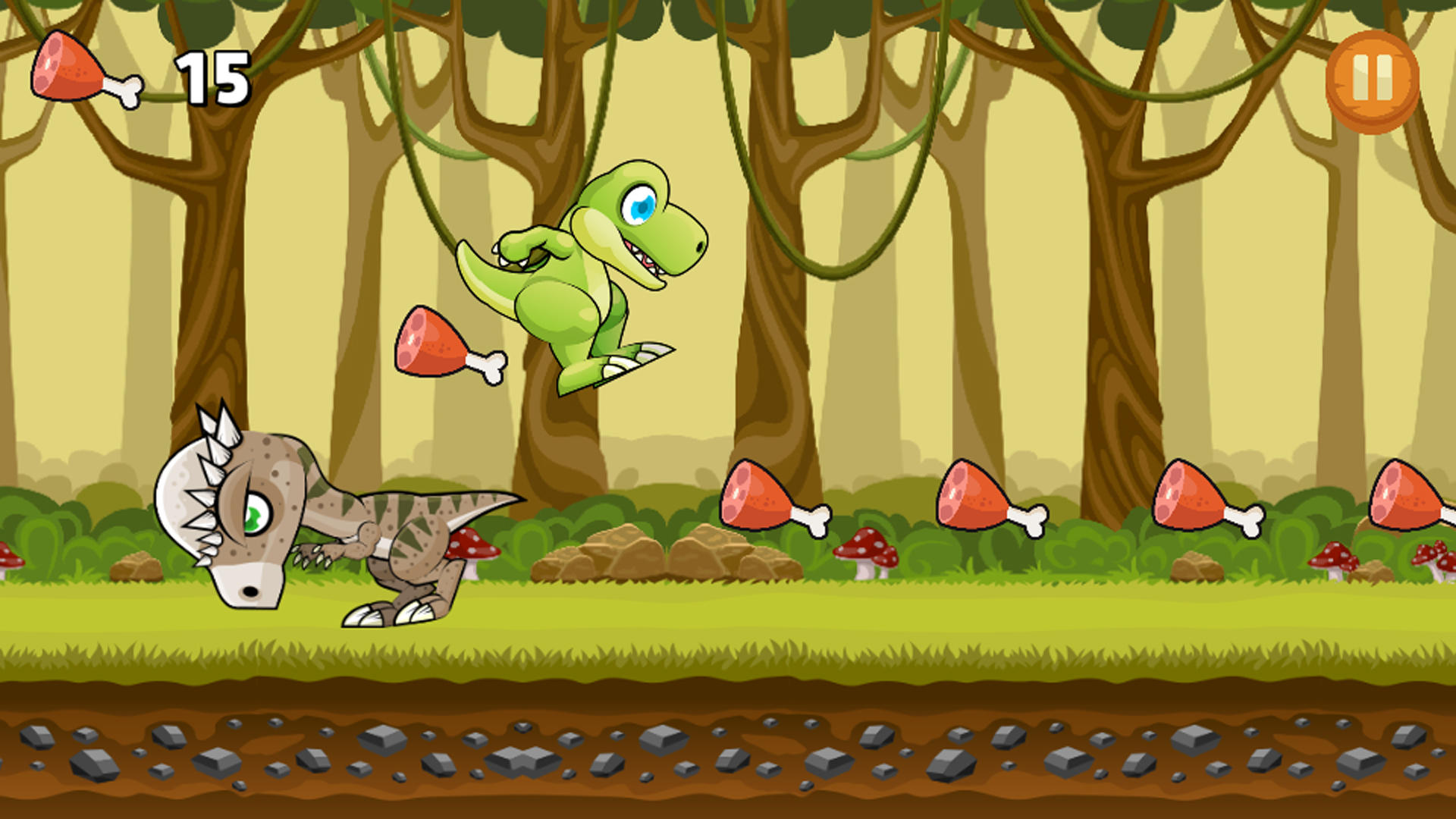 GO! GO! DINOBOY Game Screenshot