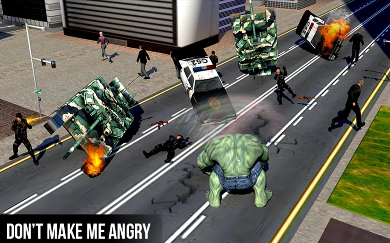 Superhero Monster Grand City Battle Game Screenshot