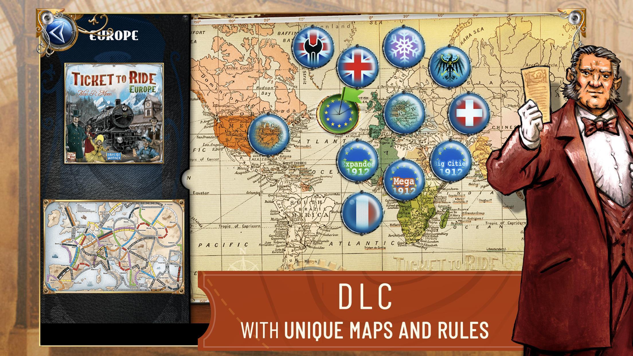 Ticket to Ride Classic Edition Game Screenshot