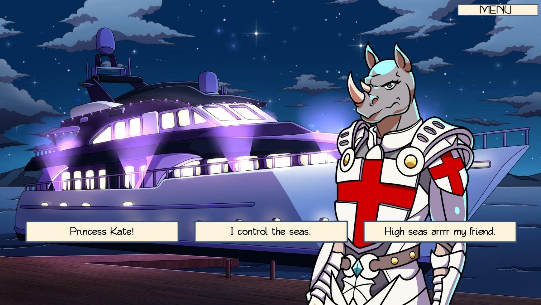Screenshot of Furry Shakespeare: To Date Or Not To Date Cat Girls? If Made Today