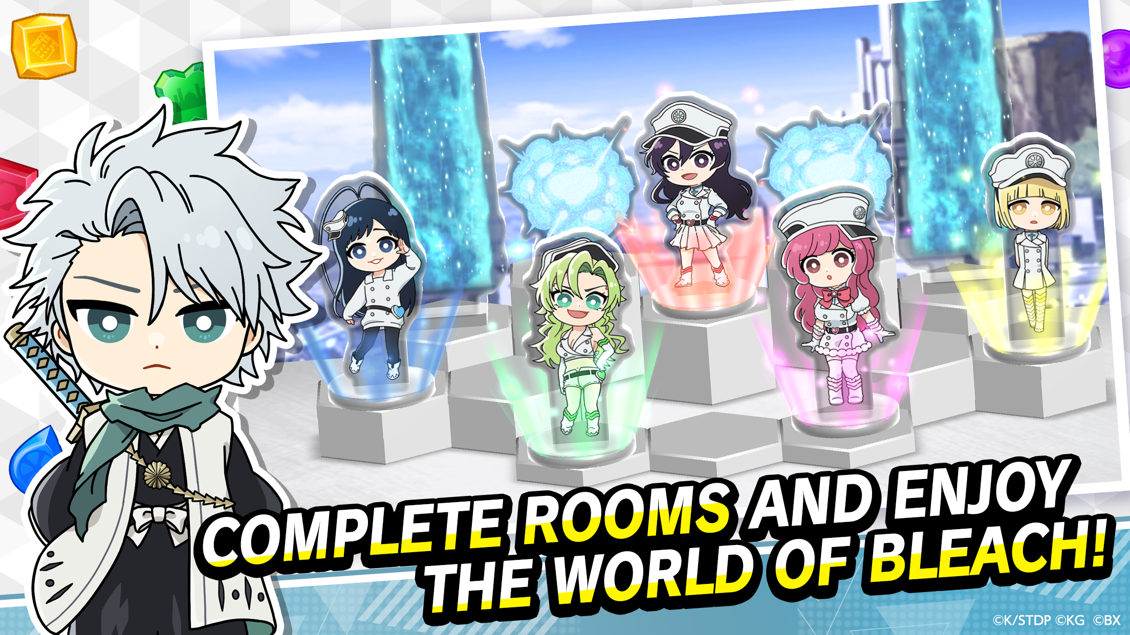 BLEACH Soul Puzzle Game Screenshot