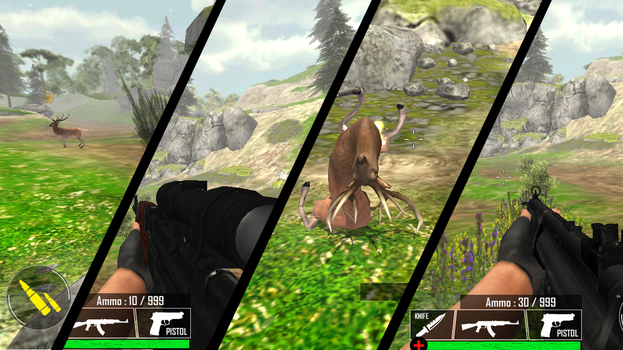 Cuplikan Layar Game Deer Jungle Hunting Game 2024