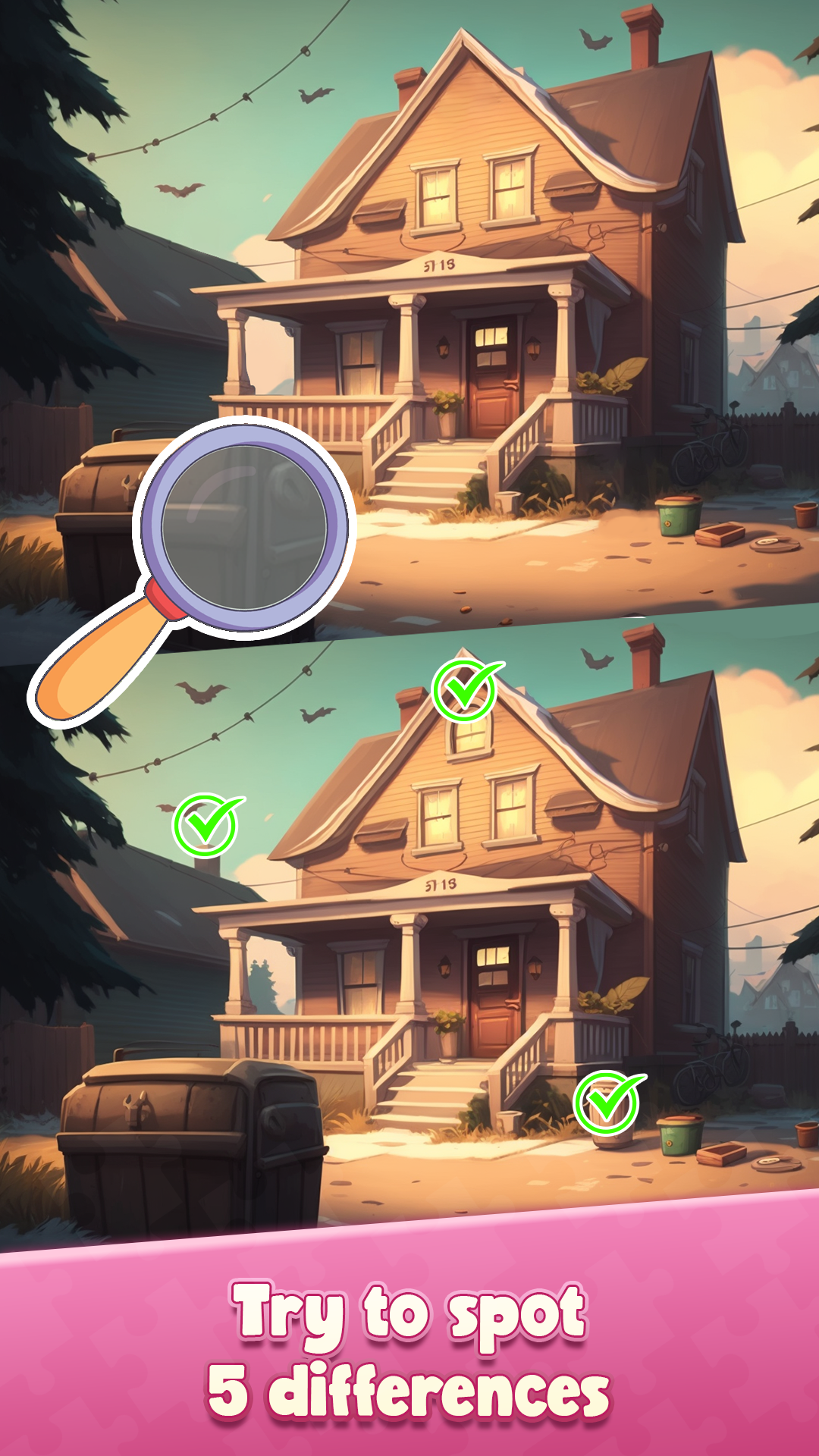 Click Differences - Home Spot Game Screenshot