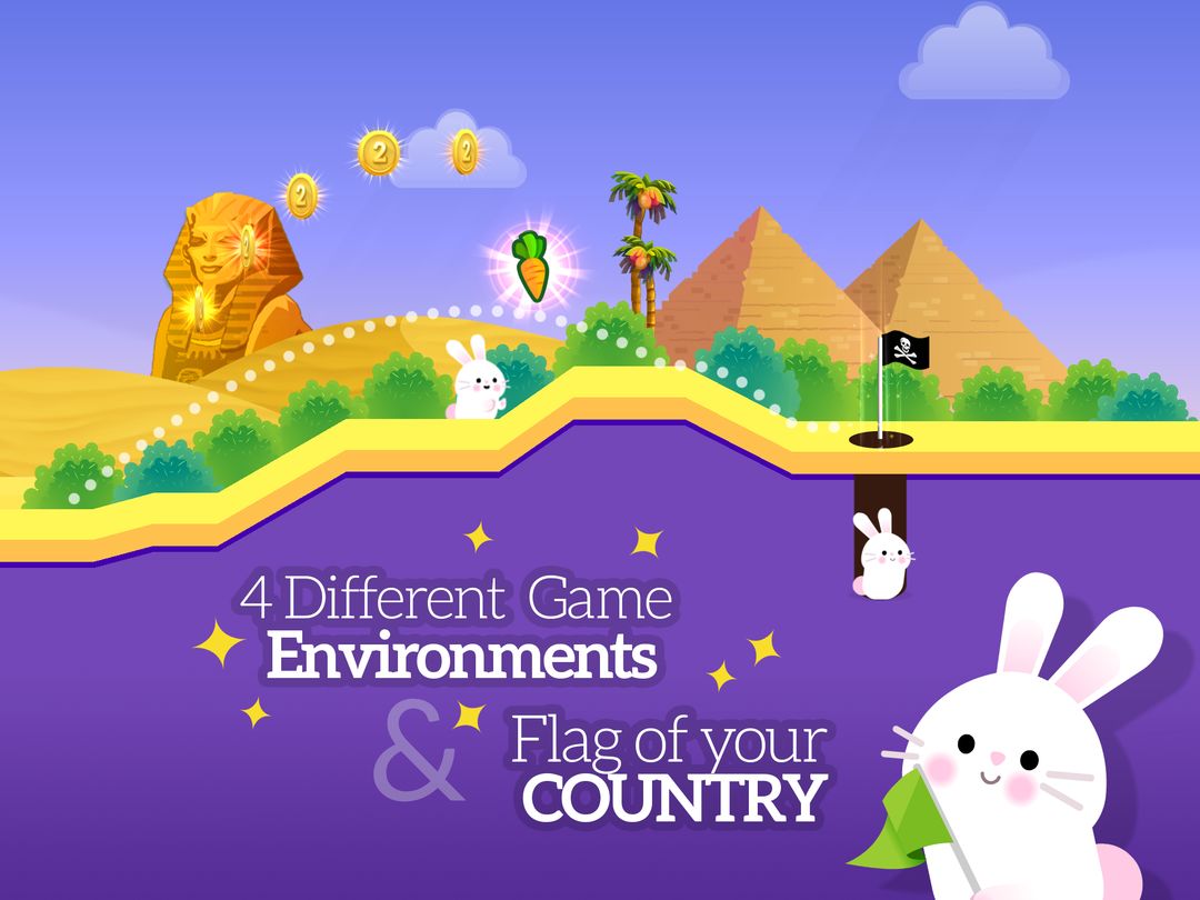 Bunny Golf screenshot game