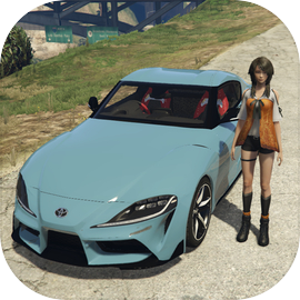 Race Toyota Supra GT: Car Game