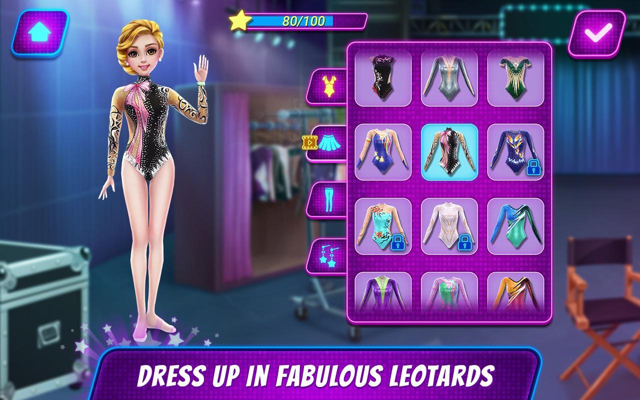 Acrobat Star Show - Girl Power Game Screenshot