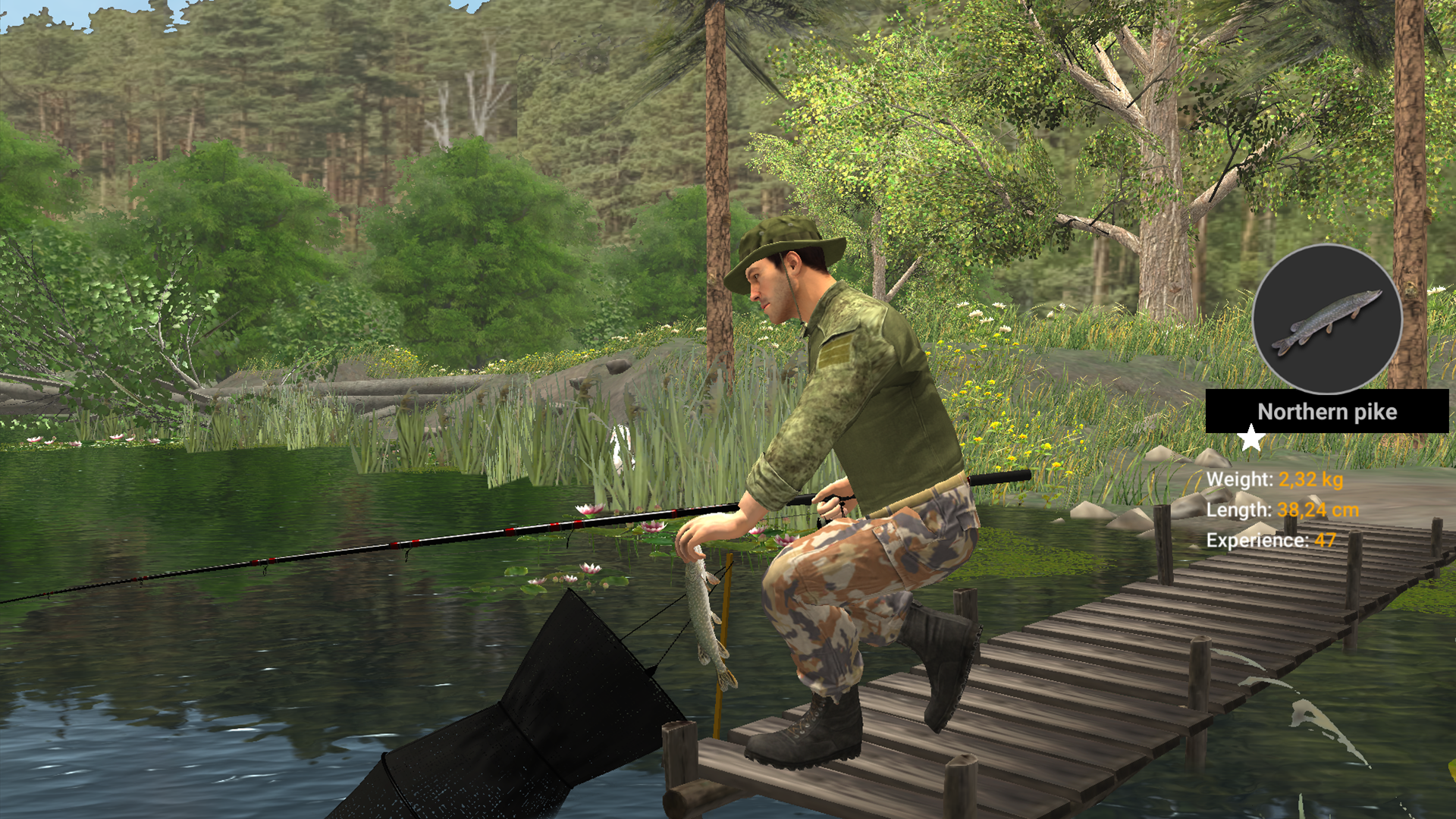 Cuplikan Layar Game Professional Fishing 2
