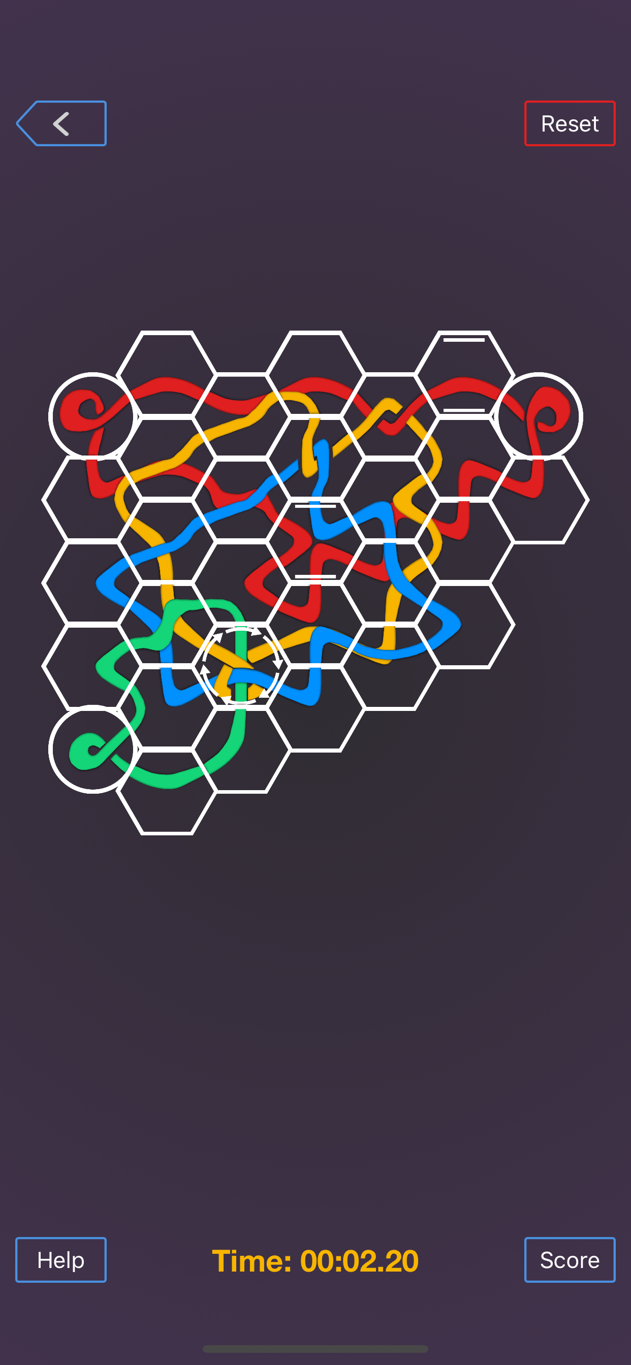 Tangle Ropes Game Screenshot