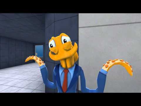 Screenshot dari video Octodad: Dadliest Catch