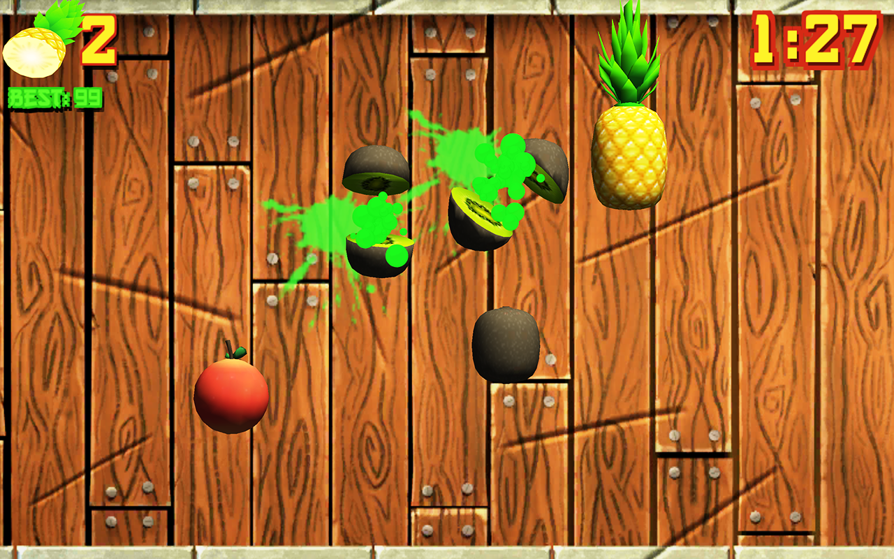 Fruity Slicer Game Screenshot