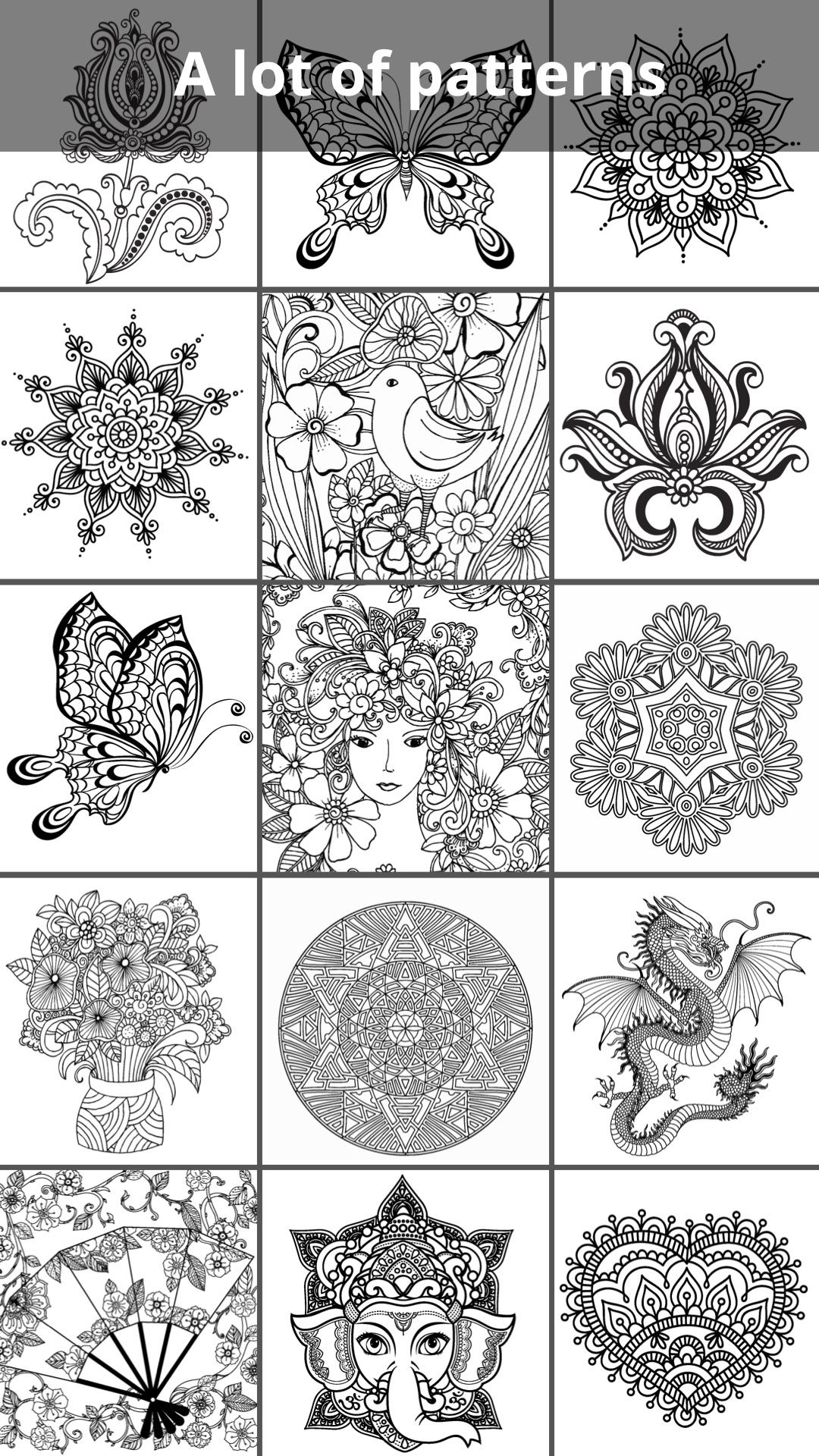 Coloring Book for family Game Screenshot