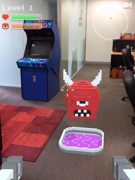 Ghosts 'n Guns AR Game Screenshot