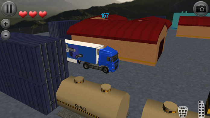 Euro Truck Parking 게임 스크린 샷