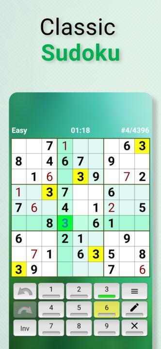 Screenshot 1 of Sudoku offline 1.1.0.7