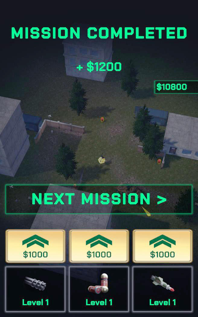 Helicopter Attack Game Screenshot