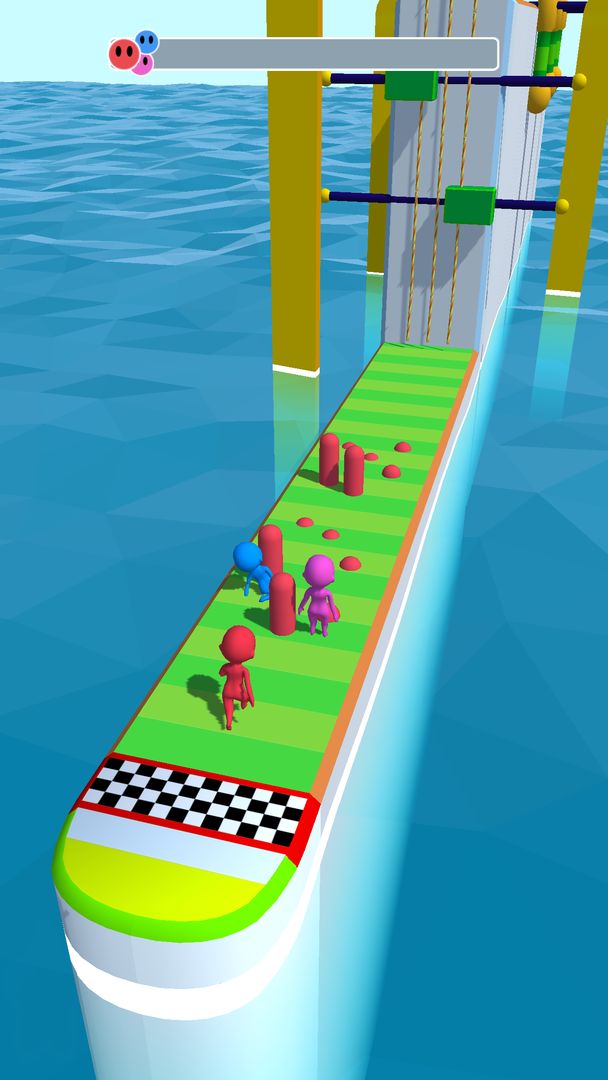 Stickman run up 3d - Fun Game ภาพหน้าจอเกม
