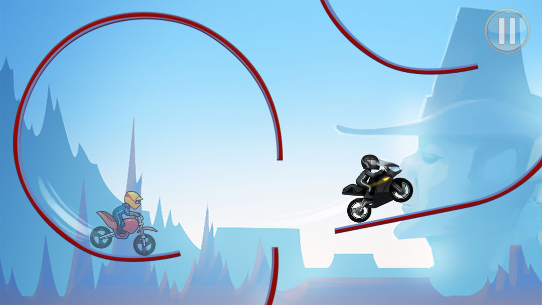 Screenshot of Bike Race Pro by T. F. Games