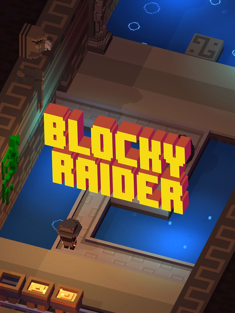 Blocky Raider 게임 스크린 샷