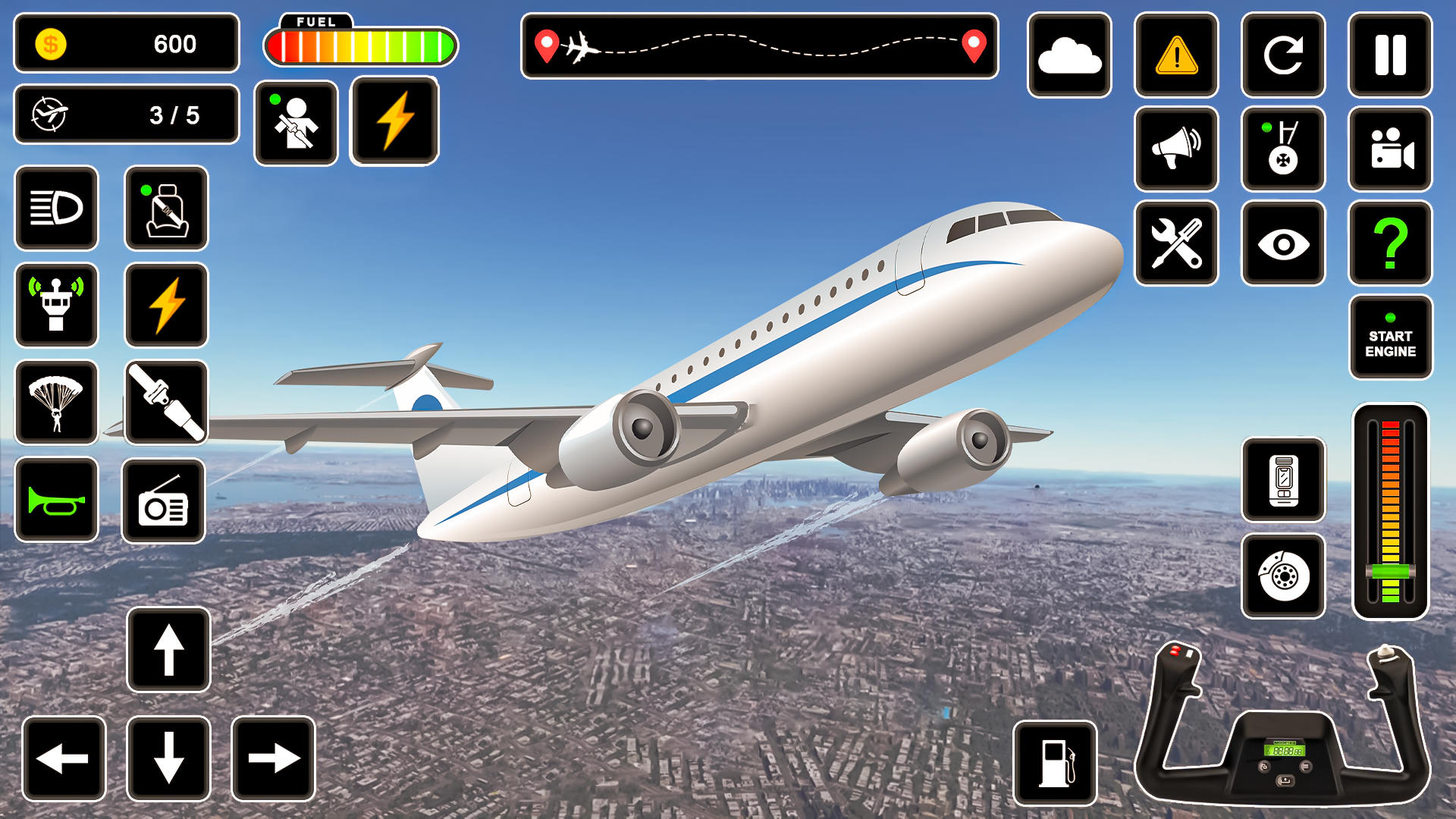 City Flight Airplane Pilot New Game - Plane Games Android Gameplay 