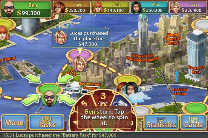Trade Mania for iPhone Game Screenshot