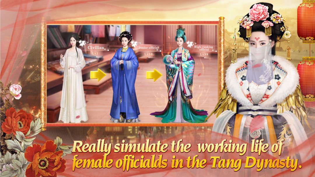 Romance of Tang Dynasty screenshot game