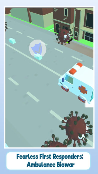 Ambulance Biowar -Kill Virus Game Screenshot