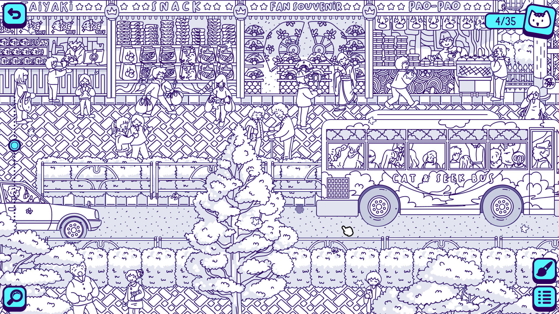 Cats and Seek: Cats Hidden In Tokyo ゲームのスクリーンショット