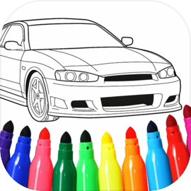 Car coloring games - Color car