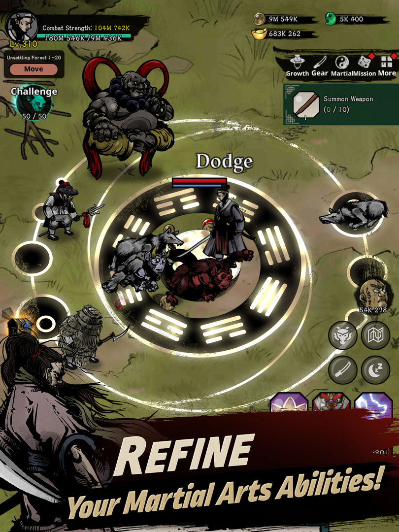 Screenshot of Demon Sword: Idle RPG