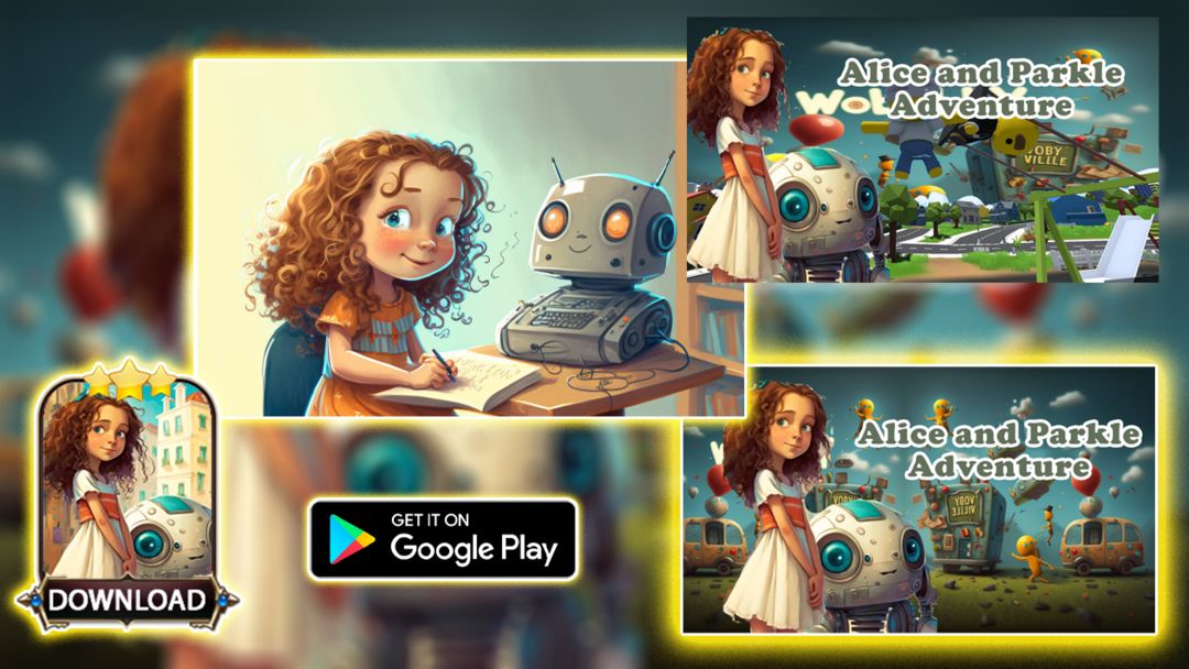 Screenshot of Alice and Parkle Adventure