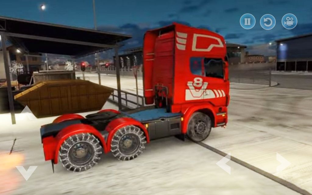 Screenshot of Euro Truck: Heavy Cargo Transport Delivery Game 3D