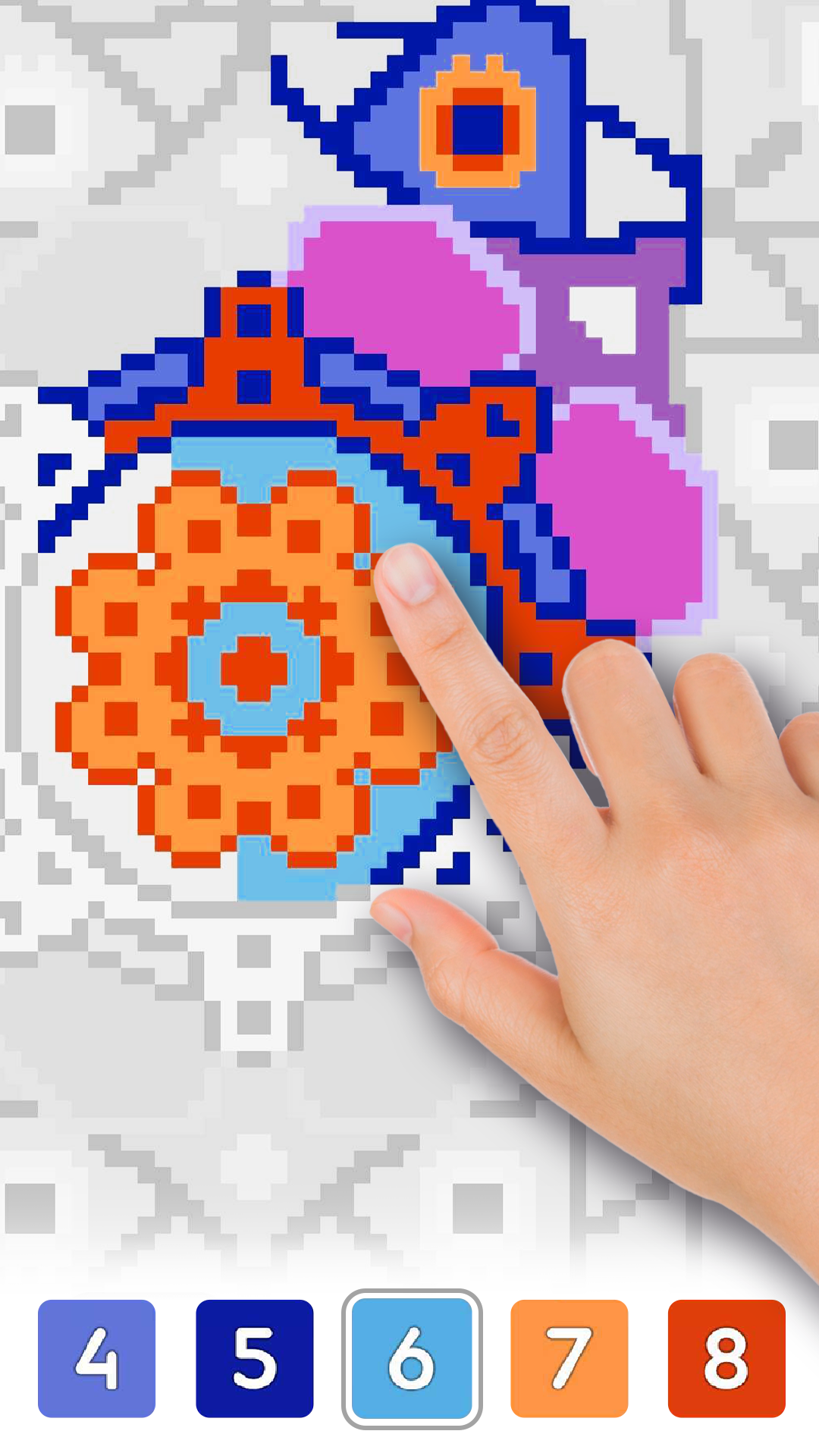 Color by Number - Pixel art 遊戲截圖