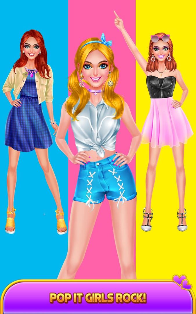 Screenshot of Pop It Girl - Teen School Life