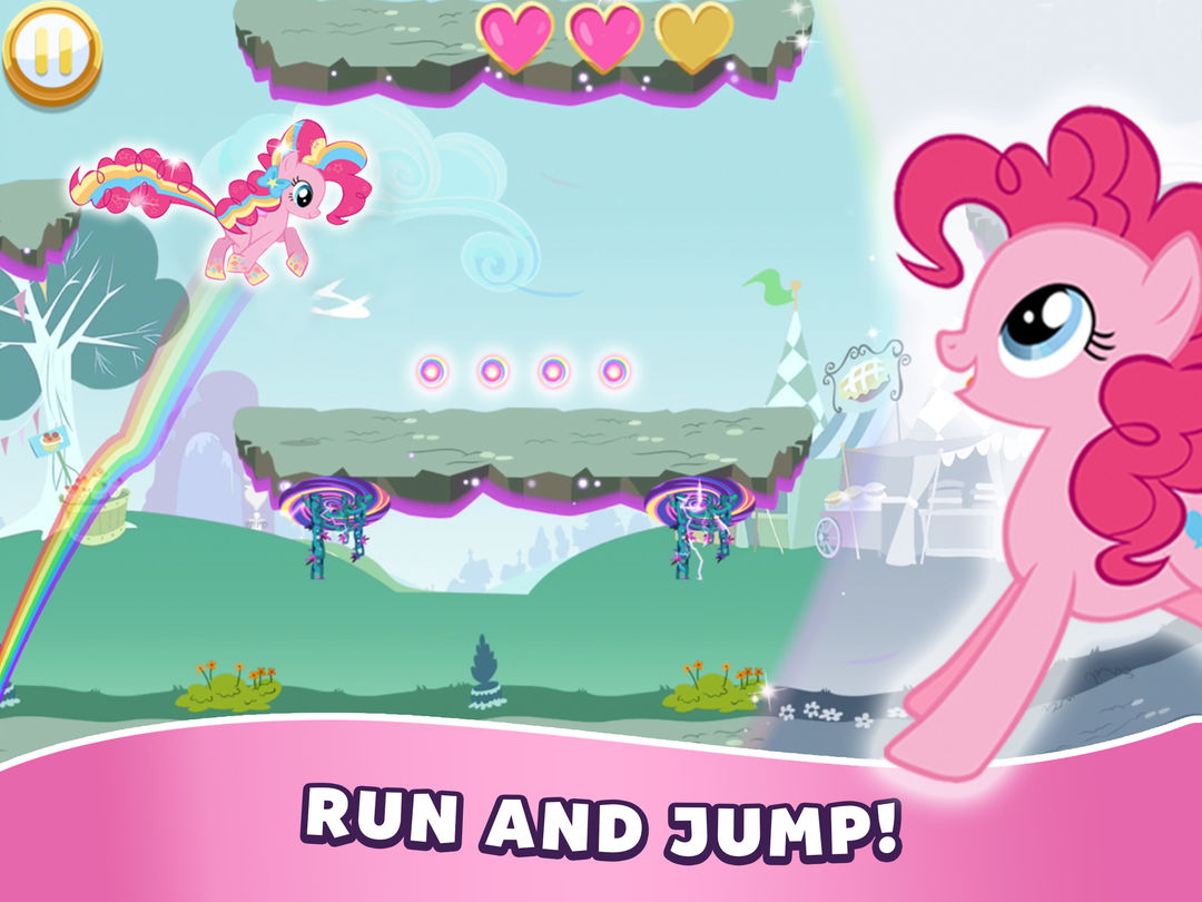 My Little Pony Rainbow Runners ภาพหน้าจอเกม