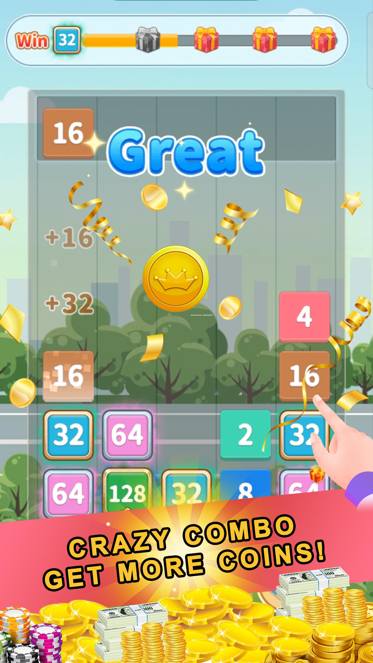 Screenshot of Perfect 2048