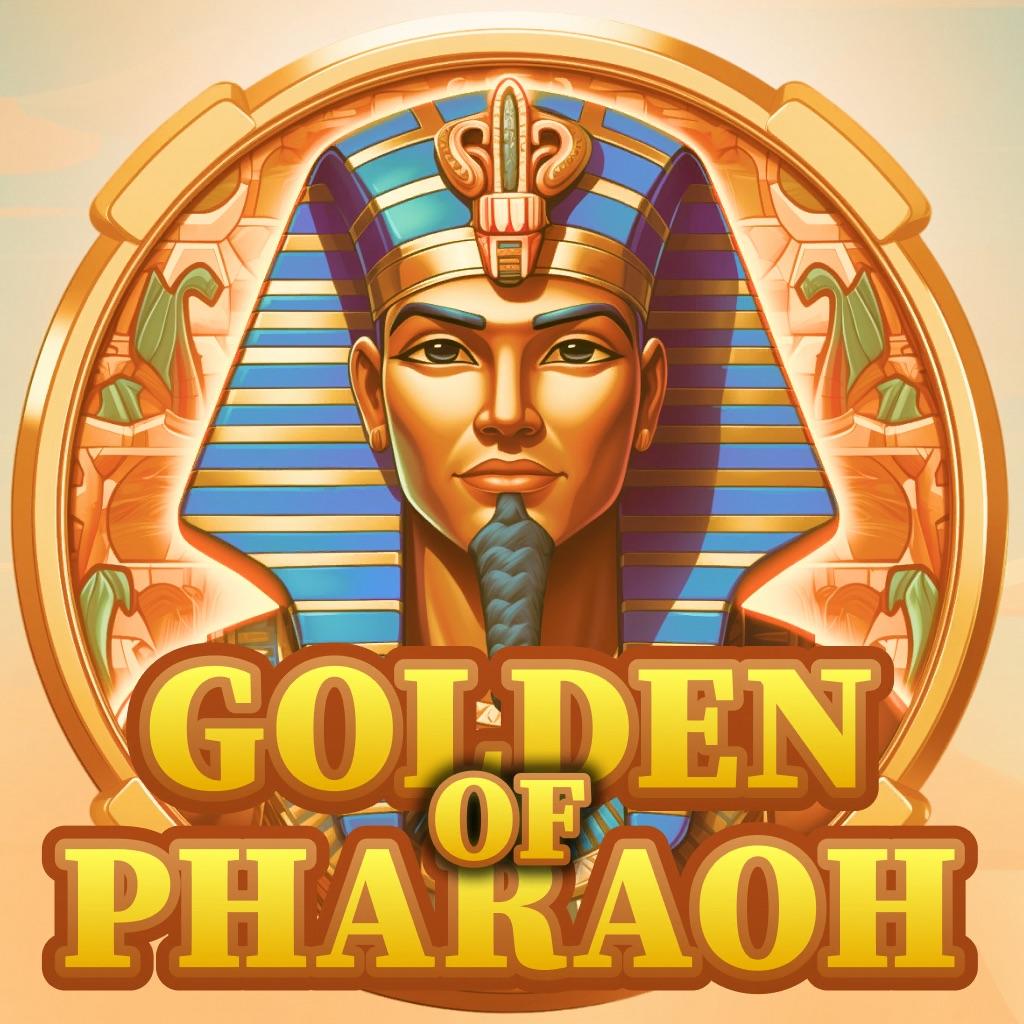 Screenshot of Golden Pharaoh slot game interface
