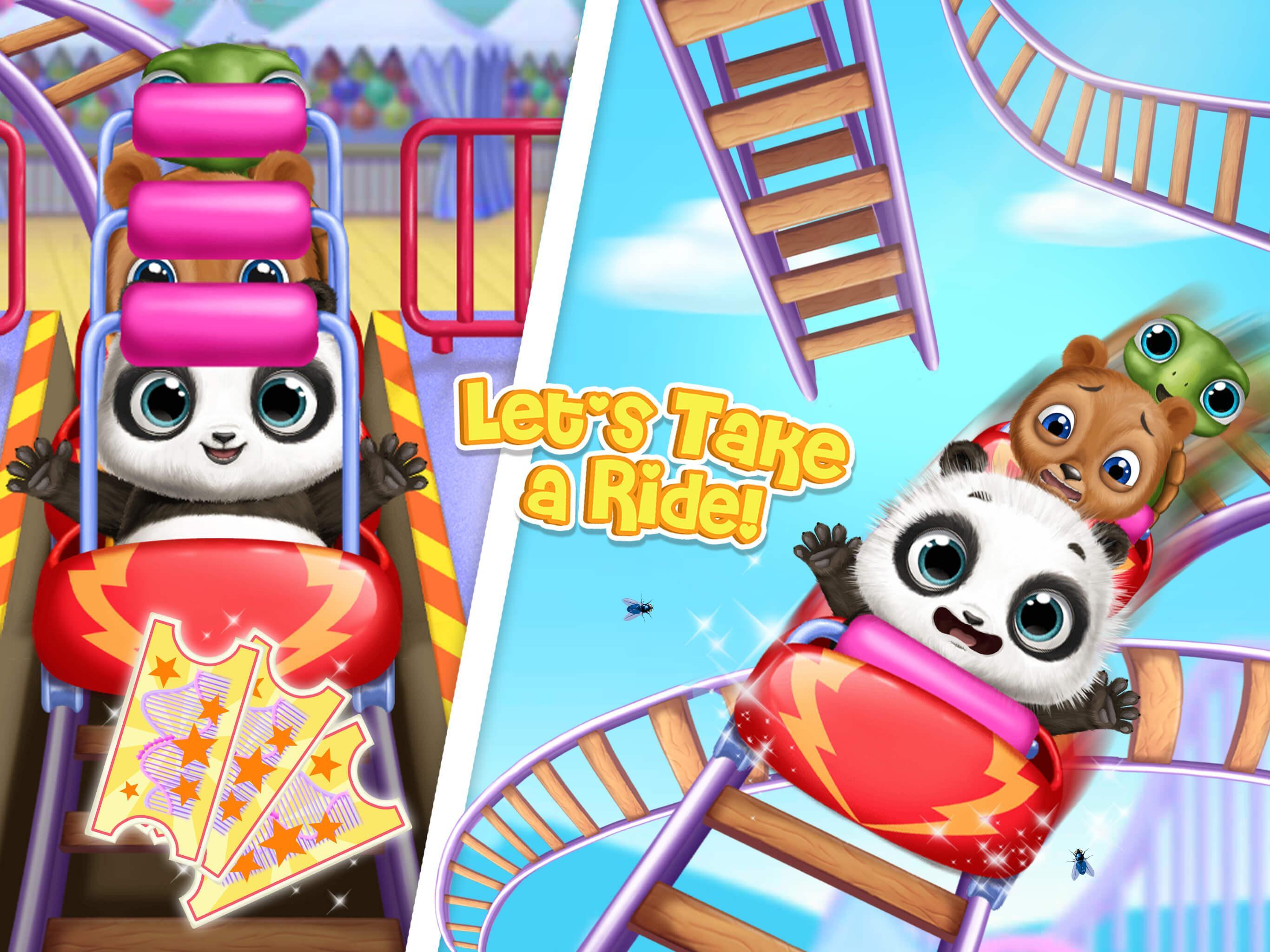 Cuplikan Layar Game Panda Lu Fun Park