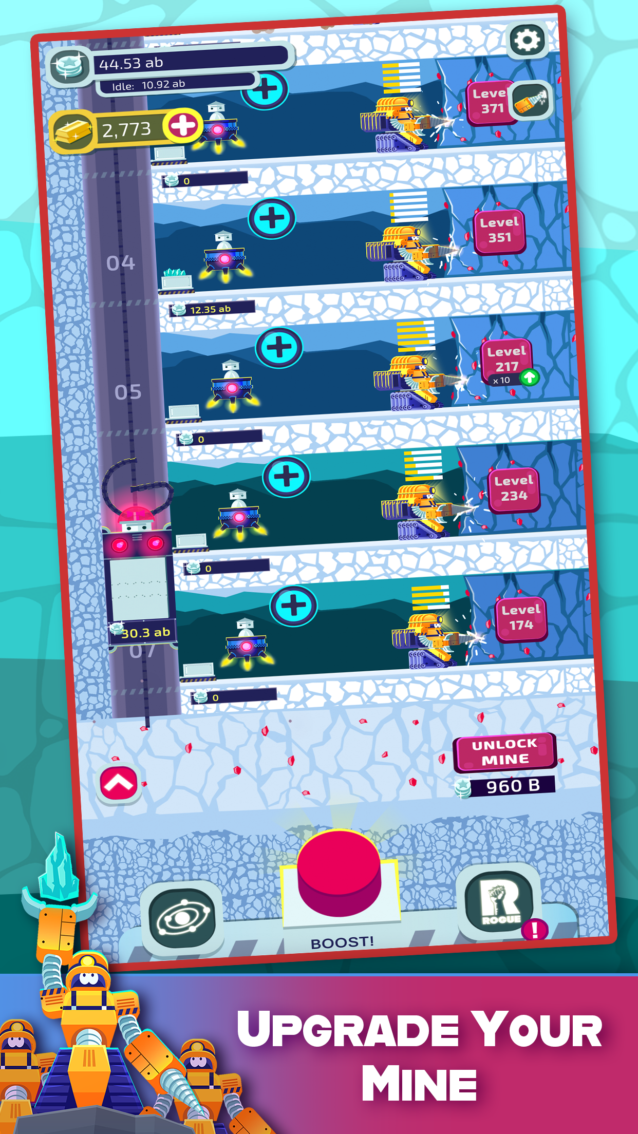 Milky Way Miner: Alien Worlds Game Screenshot