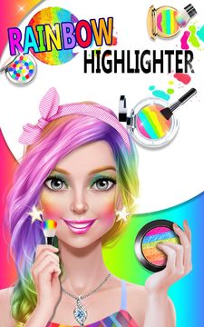 Скриншот игры Makeup Artist - Rainbow Salon