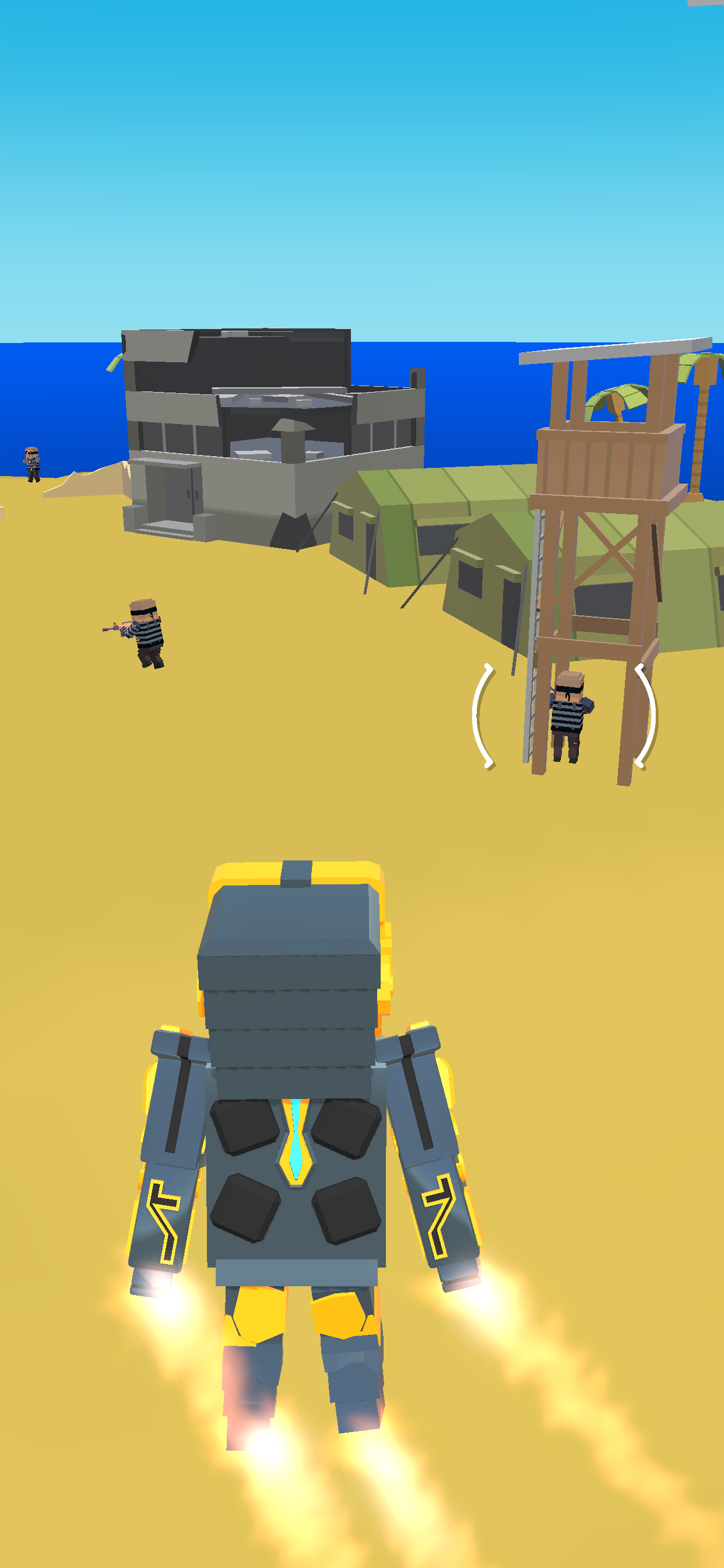 Iron Guy Adventure Game Screenshot