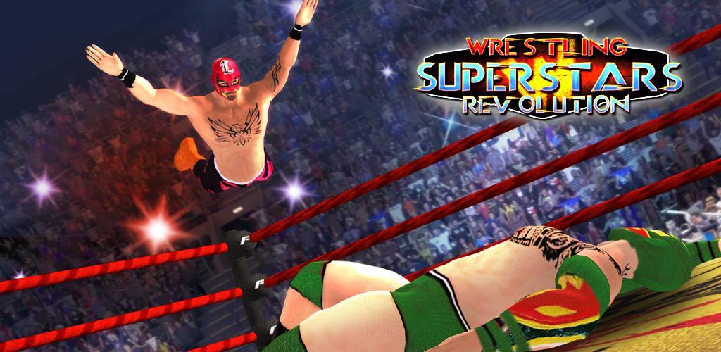 Banner of Wrestling Superstars Revolution - Wrestling-Spiele 