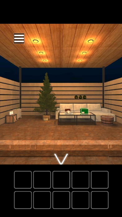 Captura de Tela do Jogo 脱出ゲーム クリスマスパーティからの脱出